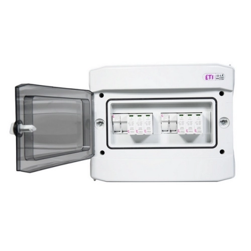 Kompletní DC nástěnná rozvodnice pro FVE ETI RFVE1100/12-DC2/2-16-EMT12 2 stringy IP65 001105402 (obrázek 11)