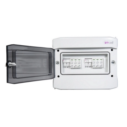 Kompletní DC nástěnná rozvodnice pro FVE ETI RFVE1100/12-DC2/2-16-EMT2 2 stringy IP65 001105403 (obrázek 5)