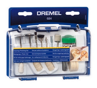 Obrázek produktu Čisticí a lešticí sada 20ks DREMEL 2.615.068.4JA 0