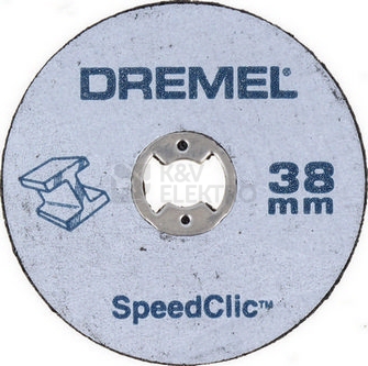 Obrázek produktu SpeedClic sada upínací trn + řezný kotouček na kov DREMEL 2.615.S40.6JC 0