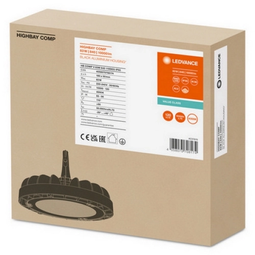 LED svítidlo LEDVANCE High Bay Value 83W 10000lm 4000K IP65 (obrázek 8)