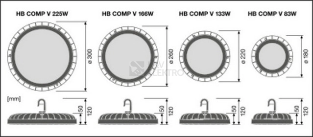 Obrázek produktu LED svítidlo LEDVANCE High Bay Value 166W 20000lm 4000K IP65 2