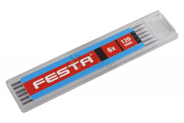 Obrázek produktu Náhradní tuhy HB do hloubkového značkovače FESTA 13263 6ks 0