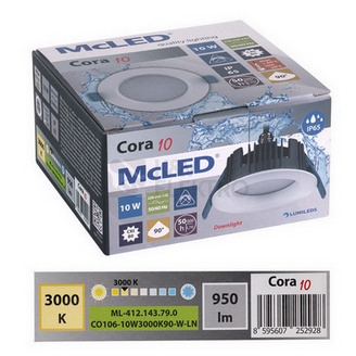 Obrázek produktu  LED podhledové svítidlo McLED Cora 10 10W 3000K IP65 ML-412.143.79.0 5