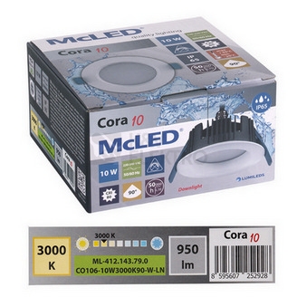 Obrázek produktu  LED podhledové svítidlo McLED Cora 10 10W 3000K IP65 ML-412.143.79.0 11
