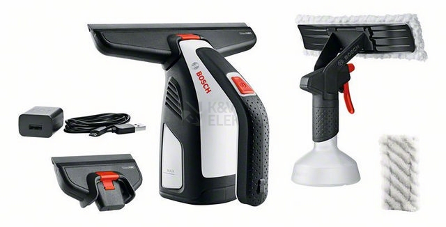 Obrázek produktu Aku čistič oken 3,6V 2Ah Bosch GlassVac 0.600.8B7.000 3