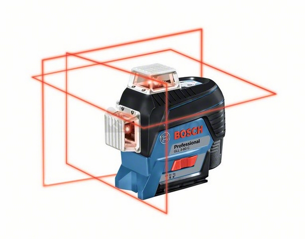 Obrázek produktu Křížový laser Bosch GLL 3-80 C 0.601.063.R05 11