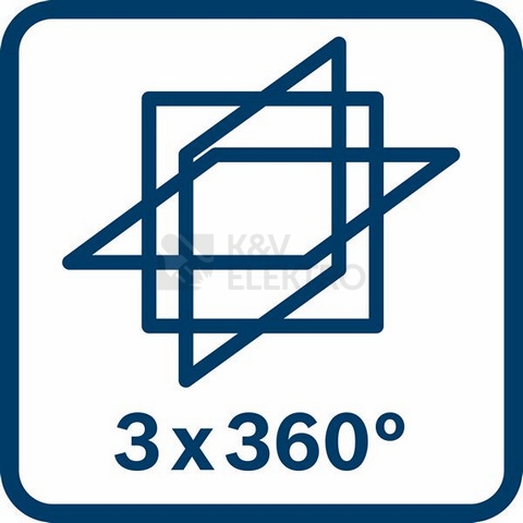 Obrázek produktu Křížový laser Bosch GLL 3-80 C 0.601.063.R05 17