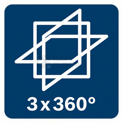Obrázek produktu Křížový laser Bosch GLL 3-80 0.601.063.S00 6