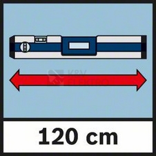 Obrázek produktu Digitální vodováha 1200mm Bosch GIM 120 0.601.076.800 10