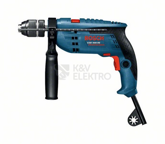 Obrázek produktu Příklepová vrtačka 700W Bosch GSB 1600 RE 0.601.218.121 2