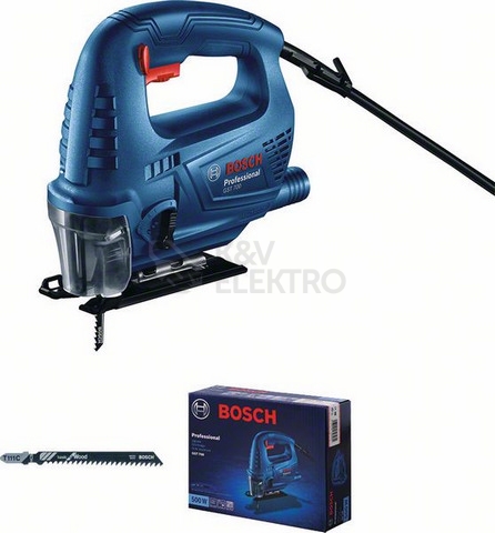 Obrázek produktu Přímočará pila 500W Bosch GST 700 0.601.2A7.020 0