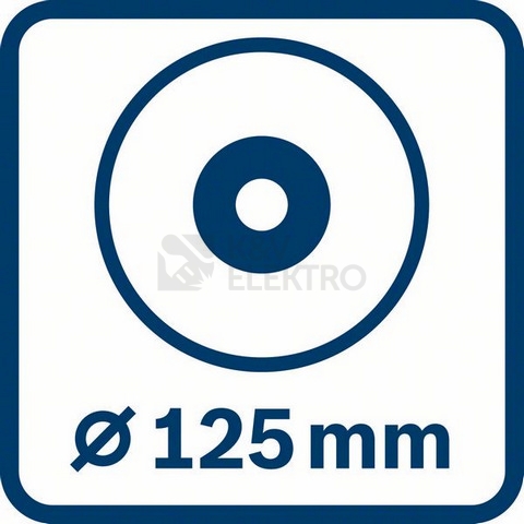 Obrázek produktu Aku excentrická bruska 125mm 18V Bosch 0.601.372.201 bez nabíječky a baterie 12