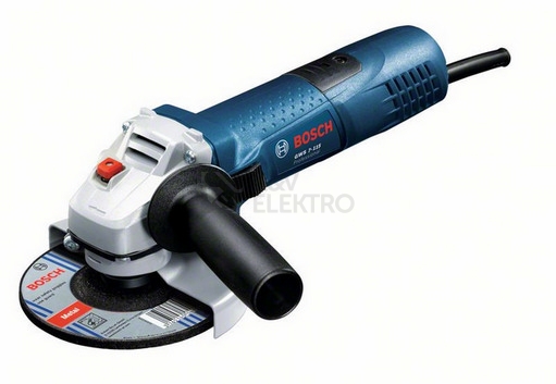 Obrázek produktu Úhlová bruska 115mm 720W Bosch GWS 7-115 0.601.388.106 0