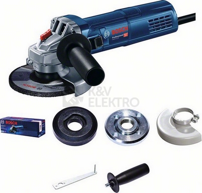 Obrázek produktu Úhlová bruska 125mm 900W Bosch GWS 9-125 0.601.396.007 0