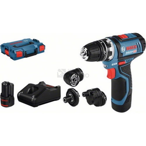 Aku vrtací šroubovák Bosch GSR 12V-15 FC 0.601.9F6.000 2x aku 2Ah