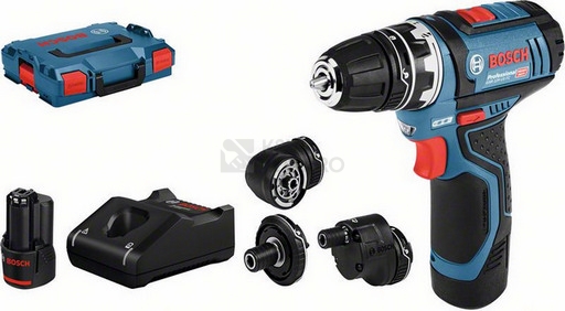 Obrázek produktu Aku vrtací šroubovák Bosch GSR 12V-15 FC 0.601.9F6.000 2x aku 2Ah 0