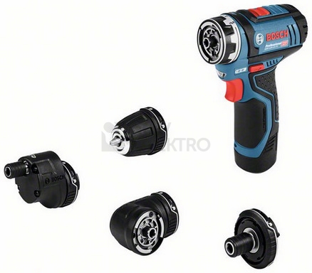 Obrázek produktu Aku vrtací šroubovák Bosch GSR 12V-15 FC 0.601.9F6.000 2x aku 2Ah 5