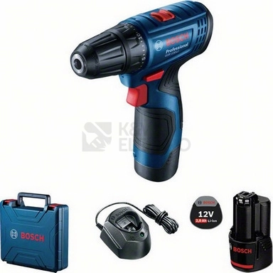 Obrázek produktu Aku vrtačka Bosch GSR 120-LI 12V 2x aku Li-Ion 2,0Ah 0.601.9G8.000 0