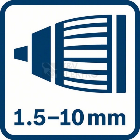 Obrázek produktu  Aku vrtačka Bosch GSR 120-LI 12V 2x aku Li-Ion 2,0Ah 0.601.9G8.000 8