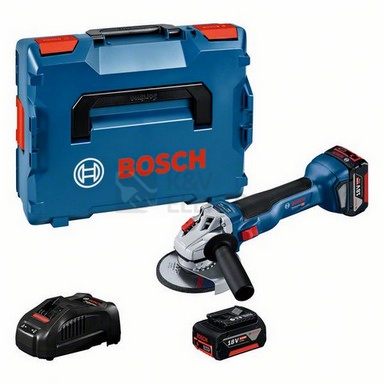 Obrázek produktu  Aku úhlová bruska 125mm Bosch GWS 18V-10 0.601.9J4.004 2x aku 5Ah 0