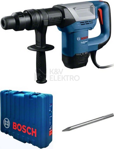 Obrázek produktu Sekací a bourací kladivo SDS-Max 1100W Bosch GSH 500 0.611.338.720 0