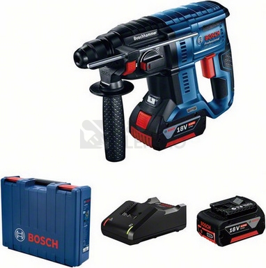 Obrázek produktu Aku vrtací kladivo SDS-Plus Bosch GBH 180-LI 0.611.911.121 2x aku 4Ah 0