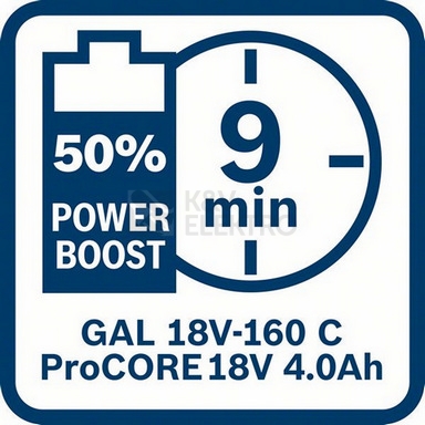 Obrázek produktu Akumulátor 18V 4Ah Bosch ProCORE18V 4.0Ah 1.600.A01.6GB 9
