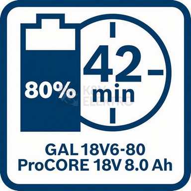Obrázek produktu Akumulátor 18V 8Ah Bosch ProCORE18V 8.0Ah 1.600.A01.6GK 15