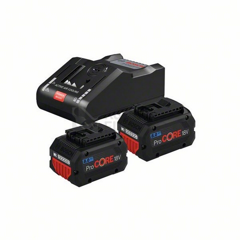 Obrázek produktu Nabíječka + 2x akumulátor 18V 8Ah Bosch 1.600.A01.6GP 0