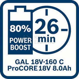 Obrázek produktu Nabíječka + 2x akumulátor 18V 8Ah Bosch 1.600.A01.6GP 16