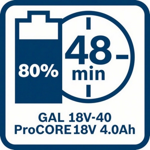 Nabíječka 18V 4A Bosch GAL 18V-40 solo 1.600.A01.9RJ (obrázek 3)