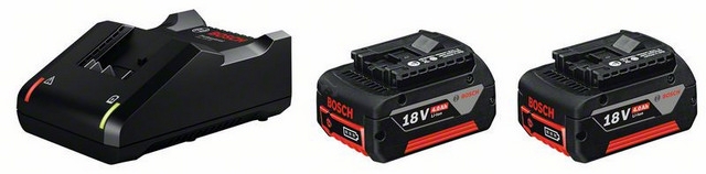 Obrázek produktu Nabíječka + 2x akumulátor 18V 4Ah Bosch 1.600.A01.9S0 3