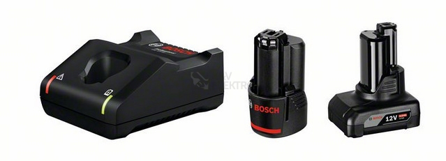 Obrázek produktu Nabíječka + 2x akumulátor 12V 2Ah+4Ah Bosch 1.600.A01.NC9 7