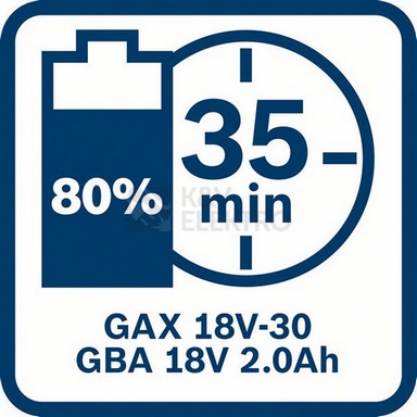 Obrázek produktu Akumulátor 18V 2Ah Bosch GBA 18V 2.0Ah 1.600.Z00.036 6