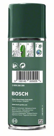 Obrázek produktu Konzervační sprej pro zahradní nářadí 250ml Bosch 1.609.200.399 2
