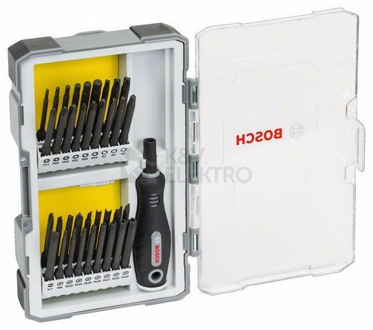 Obrázek produktu Sada bitů s rukojetí 37dílná Bosch 2.607.017.320 0