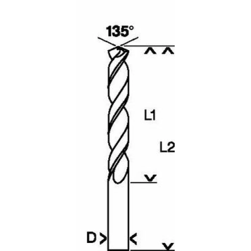 Vrták do kovu 6,0mm HSS-G DIN338 Bosch 2.608.585.926 (obrázek 4)
