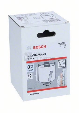 Obrázek produktu Diamantový vykružovák Bosch 82mm M16 2.608.599.048 1
