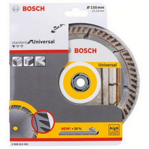 Levně Diamantový řezný kotouč 150mm Bosch Standard for Universal 2.608.615.061