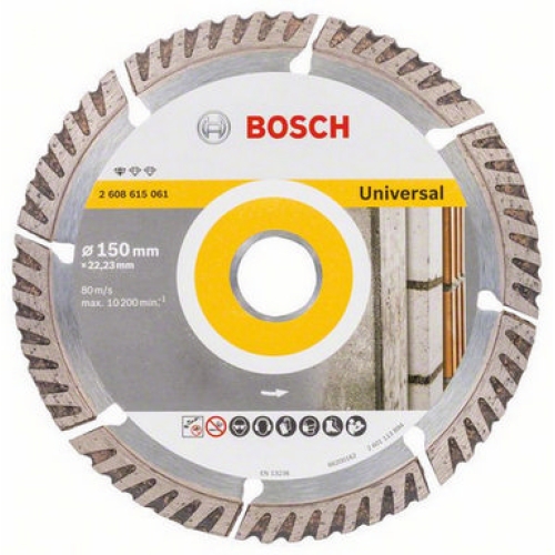 Diamantový řezný kotouč 150mm Bosch Standard for Universal 2.608.615.061