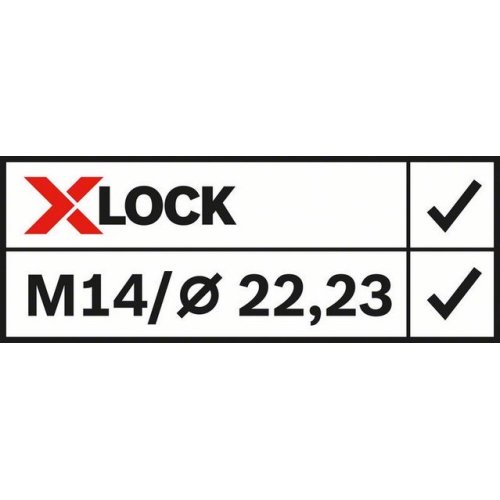 Diamantový řezný kotouč 125mm Bosch X-LOCK Standard for Ceramic 2.608.615.138