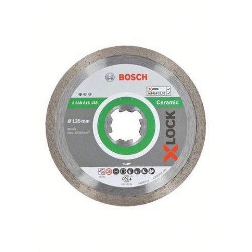 Diamantový řezný kotouč 125mm Bosch X-LOCK Standard for Ceramic 2.608.615.138 (obrázek 6)