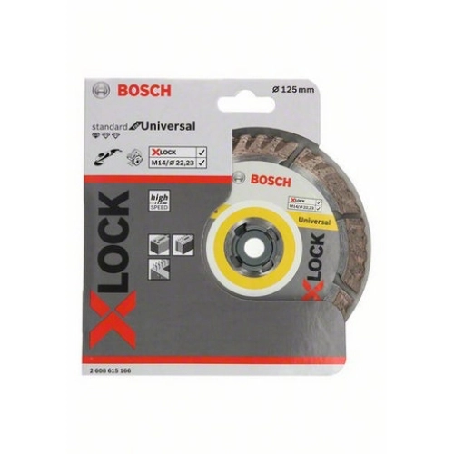 Diamantový řezný kotouč 125mm Bosch X-LOCK Standard for Universal 2.608.615.166 (obrázek 2)