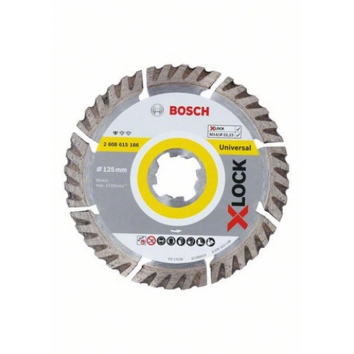 Diamantový řezný kotouč 125mm Bosch X-LOCK Standard for Universal 2.608.615.166 (obrázek 5)