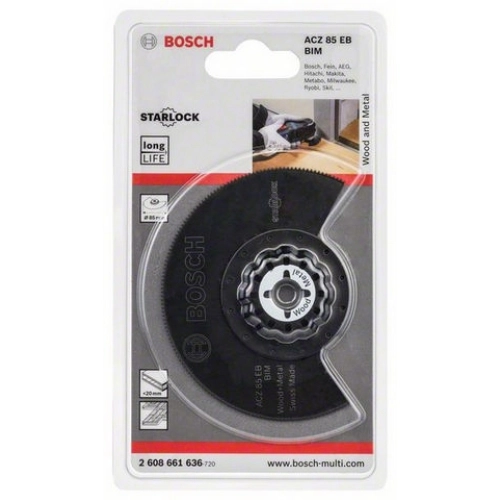 Pilový kotouč Bosch ACZ 85 EB Wood and Metal 85mm pro oscilační brusky 2.608.661.636 (obrázek 6)