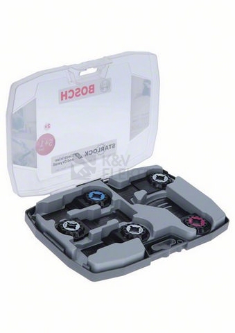 Obrázek produktu Sada pilových kotoučů Bosch Starlock 5+1 pro elektroinstalaci a práci se sádrokartonem 2.608.664.622 0