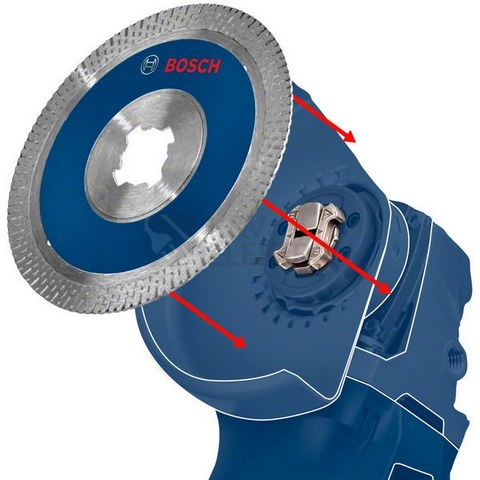 Obrázek produktu Diamantový řezný kotouč 125mm Bosch EXPERT Diamond Metal Wheel X-LOCK 2.608.900.533 18