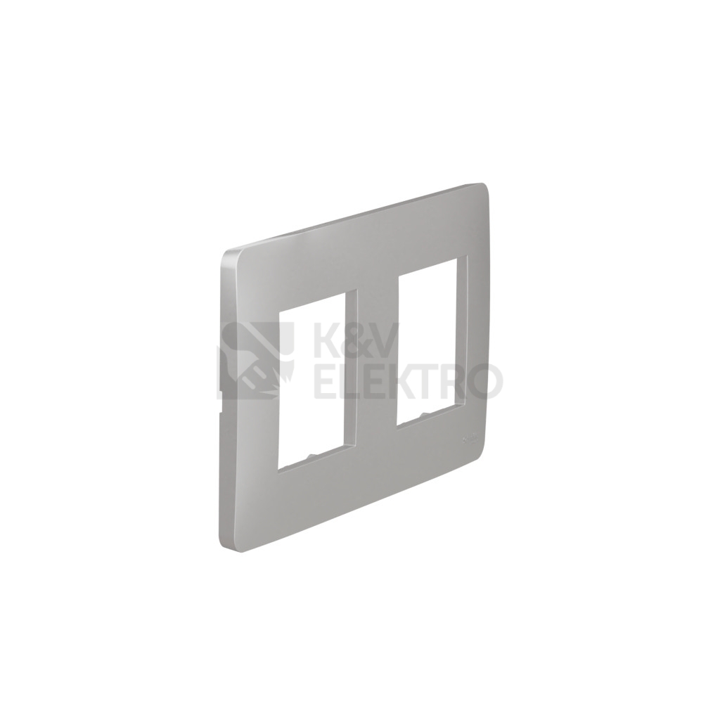 Obrázek produktu Schneider Electric Nová Unica Studio dvojrámeček aluminium NU200430 1