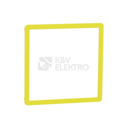 Schneider Electric Nová Unica Studio Outline dekorativní rámeček Yellow NU230001